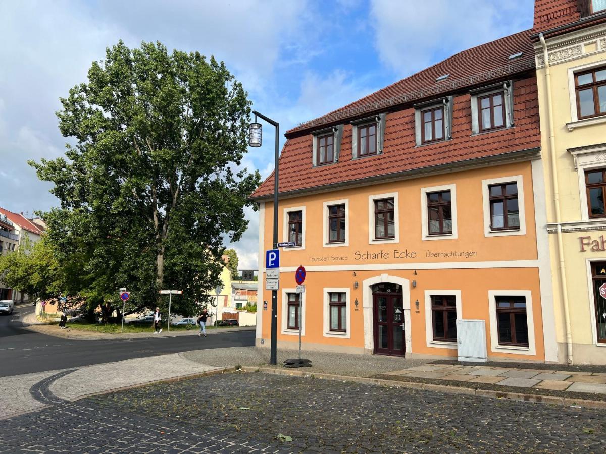 Hotel Pension Scharfe Ecke Görlitz Exterior foto