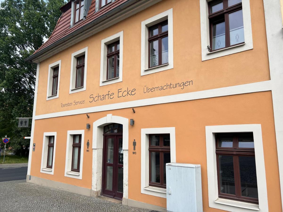 Hotel Pension Scharfe Ecke Görlitz Exterior foto